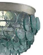 Picture of BRAITHWELL RECYCLED GLASS FLUSH MOUNT