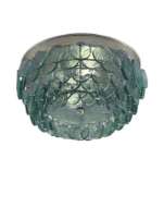 Picture of BRAITHWELL RECYCLED GLASS FLUSH MOUNT