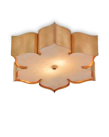 Picture of GRAND LOTUS GOLD FLUSH MOUNT