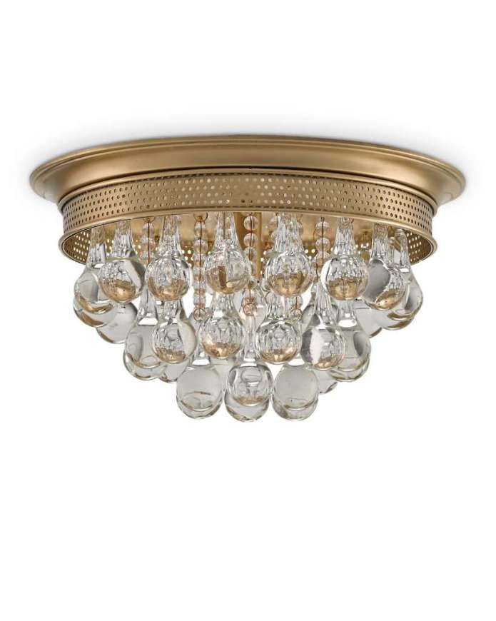 Picture of WORTHING BRASS FLUSH MOUNT