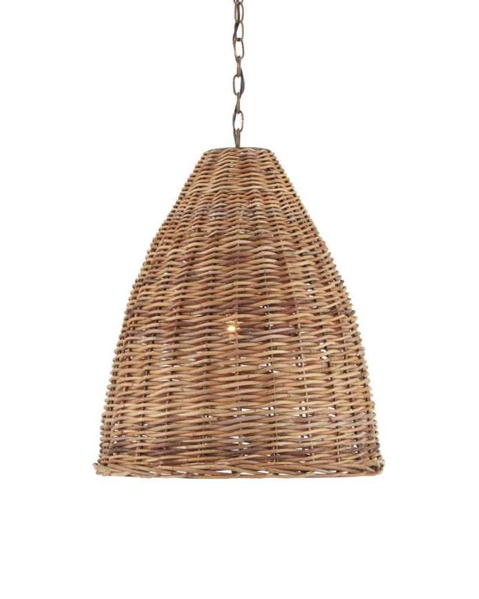 Picture of BASKET NATURAL PENDANT