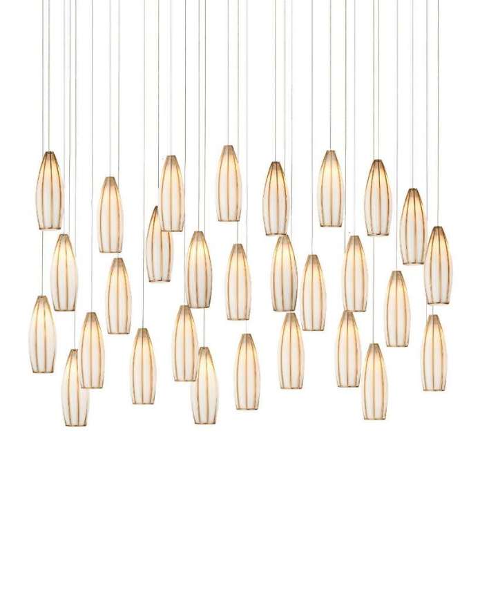 Picture of PARISH 30-LIGHT LINEAR MULTI-DROP PENDANT