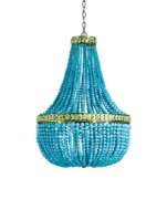 Picture of HEDY TURQUOISE CHANDELIER