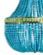 Picture of HEDY TURQUOISE CHANDELIER