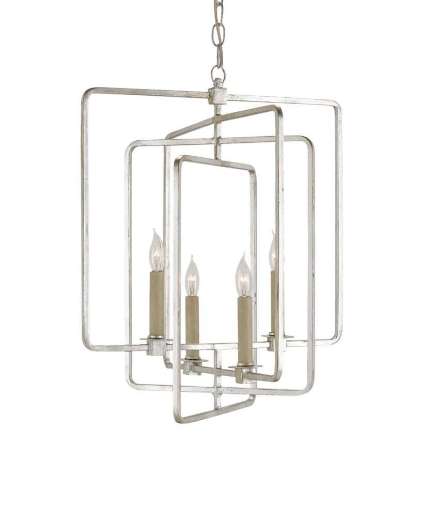 Picture of METRO SILVER SQUARE CHANDELIER