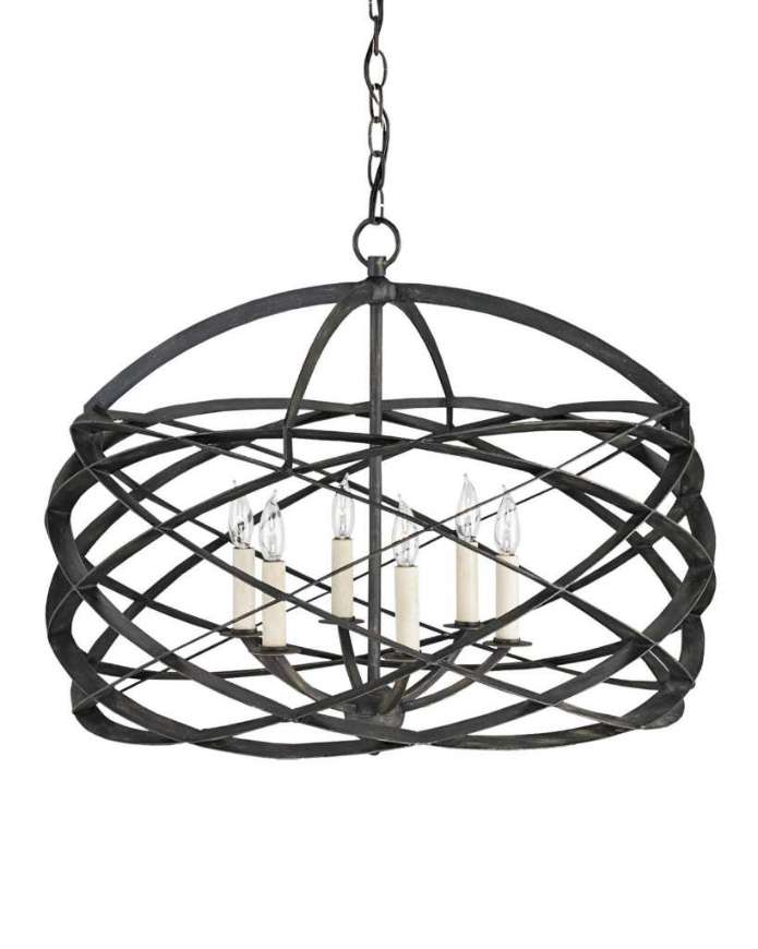 Picture of HORATIO BLACK CHANDELIER