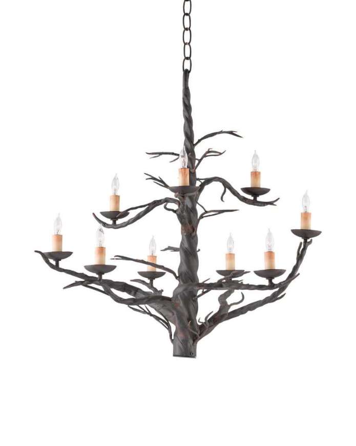 Picture of TREETOP IRON LARGE CHANDELIER