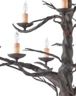 Picture of TREETOP IRON LARGE CHANDELIER