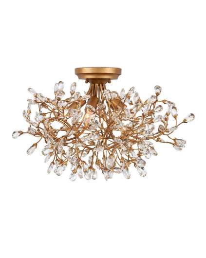 Picture of CRYSTAL BUD SEMI-FLUSH MOUNT