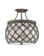 Picture of BUCKMINSTER BRONZE SEMI-FLUSH MOUNT