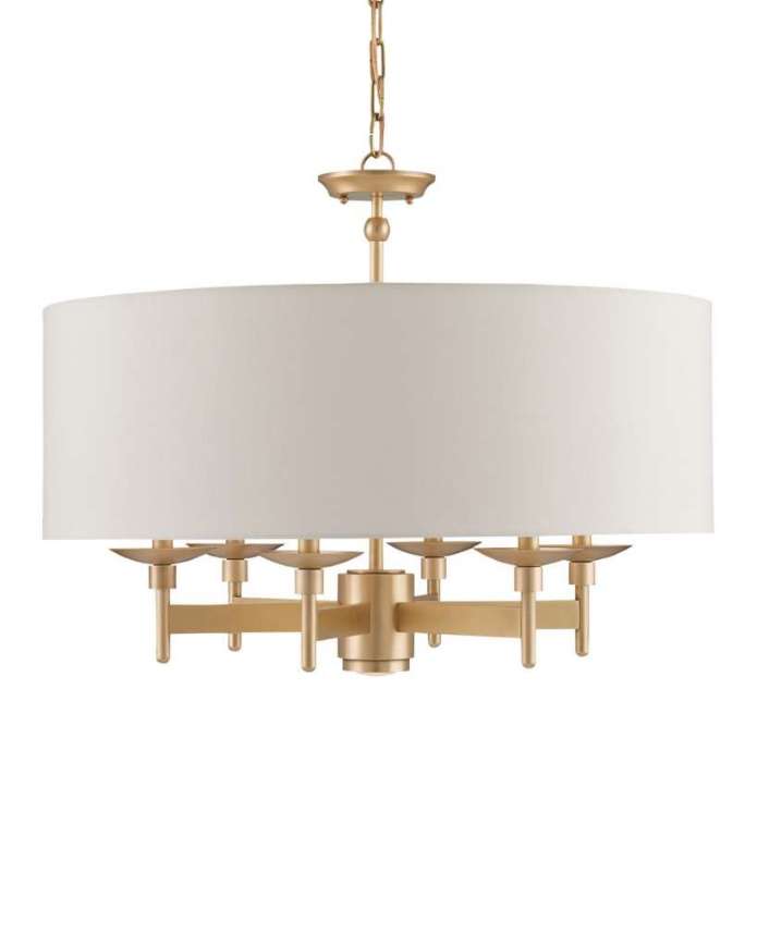 Picture of BERING BRASS SEMI-FLUSH MOUNT