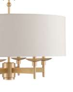 Picture of BERING BRASS SEMI-FLUSH MOUNT