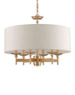 Picture of BERING BRASS SEMI-FLUSH MOUNT