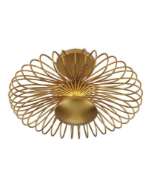 Picture of SHEEREEN GOLD SEMI-FLUSH MOUNT