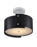 Picture of RITSU BLACK SEMI-FLUSH MOUNT