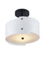 Picture of RITSU WHITE SEMI-FLUSH MOUNT