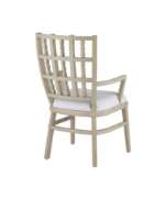 Picture of NORENE GRAY ARMCHAIR, MUSLIN