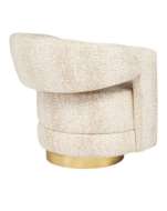 Picture of MAREN SWIVEL ARMCHAIR, WILD NATURAL INSTINCT NATURAL