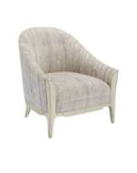 Picture of EMMITT SILVER ARMCHAIR, UTTERMOST NATURAL