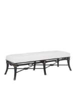 Picture of SCARLETT BLACK BENCH, MUSLIN