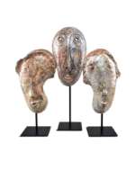 Picture of GLAZED MASKS SET OF 3