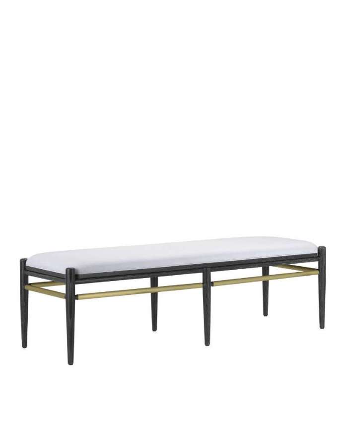 Picture of VISBY BLACK BENCH, MUSLIN