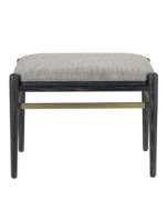 Picture of VISBY BLACK OTTOMAN, ARITA SMOKE