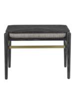 Picture of VISBY BLACK OTTOMAN, ARITA SMOKE