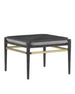 Picture of VISBY BLACK OTTOMAN, ARITA SMOKE