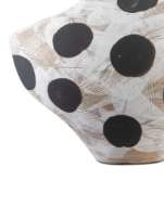 Picture of DOTS SMALL WHITE & BLACK BOWL