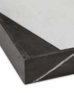 Picture of SENA BLACK & WHITE MARBLE TRAY