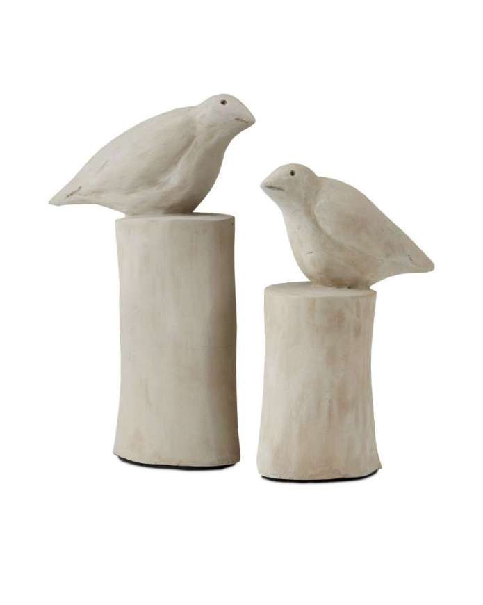 Picture of CONCRETE BIRDS SET OF 2