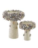 Picture of OYSTER SHELL SMALL BIRD BATH