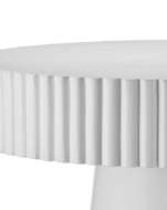 Picture of HARLOW WHITE CONCRETE ACCENT TABLE