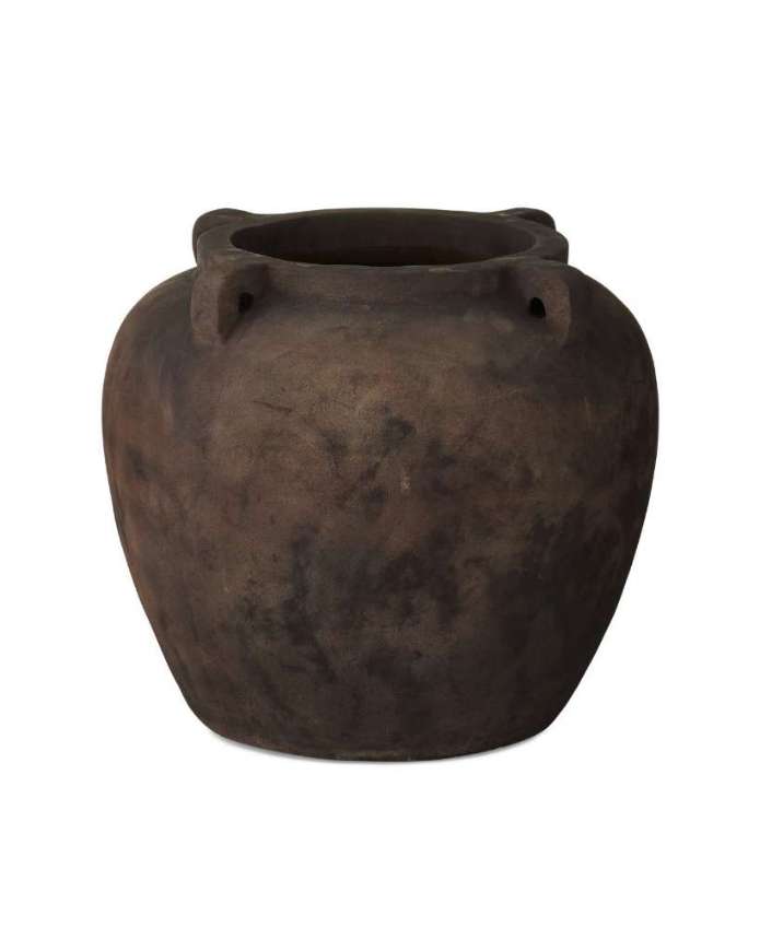 Picture of OPHELIA VINTAGE BROWN MEDIUM PLANTER