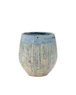 Picture of SICILIA SMALL ANTIQUE BLUE DRIP PLANTER