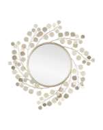 Picture of LUNARIA ROUND MIRROR