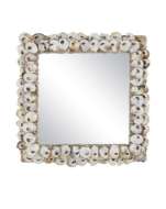 Picture of OYSTER SHELL SQUARE MIRROR