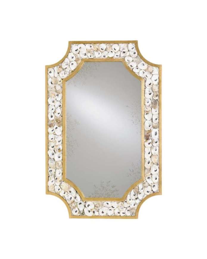 Picture of MARGATE RECTANGULAR OYSTER SHELL MIRROR