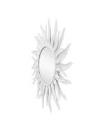 Picture of AGAVE ROUND WHITE MIRROR