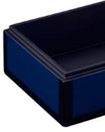 Picture of NAVY LACQUER BOX SET OF 2