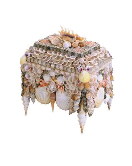 Picture of BOARDWALK NATURAL SHELL JEWELRY BOX