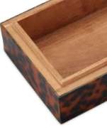 Picture of FAUX TORTOISE BOX SET OF 2