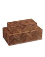 Picture of ALFEO WOOD BOX SET OF 2