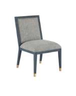 Picture of SANTOS VINTAGE NAVY SIDE CHAIR, BARRETT DUSK