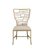 Picture of VINTON GOLD CHAIR, APPEAL SAND