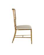 Picture of VINTON GOLD CHAIR, APPEAL SAND