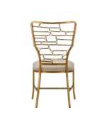 Picture of VINTON GOLD CHAIR, APPEAL SAND