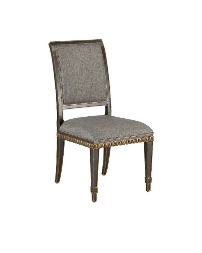 Picture of INES BLACK CHAIR, APPEAL PEPPERCORN