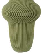 Picture of GREEN PLISSE LARGE VASE